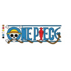 Logo One Piece 05 Embroidery Design